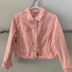 NWOT Addition Elle Capri Legging BarbieCore Jean Jacket